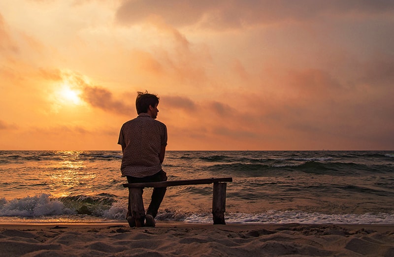 Ketamine-Lonely-Man-Beach